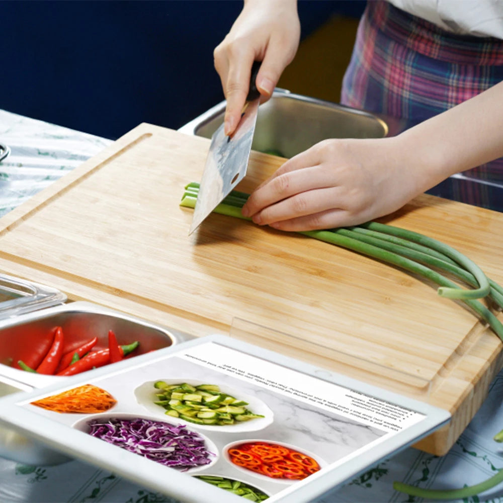 Bamboo Heavy-Duty Cutting Board