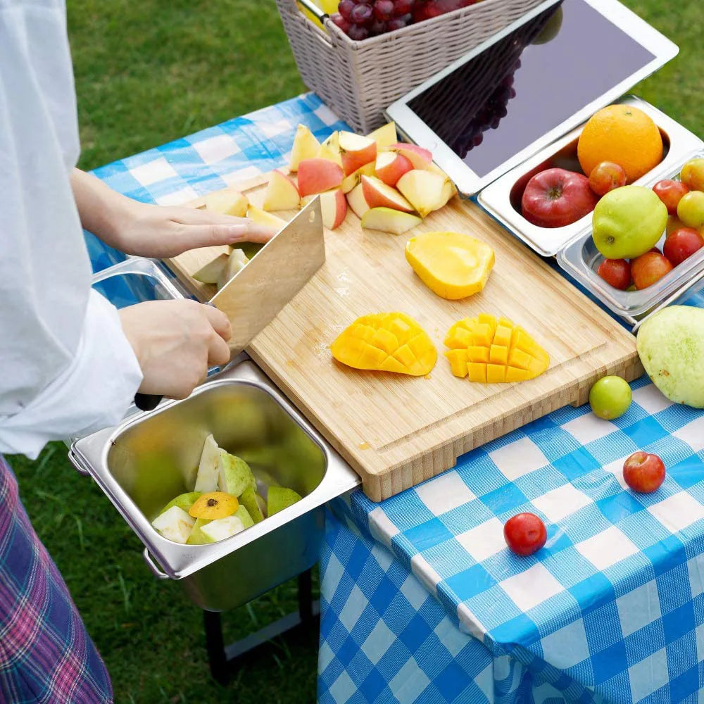 Bamboo Heavy-Duty Cutting Board